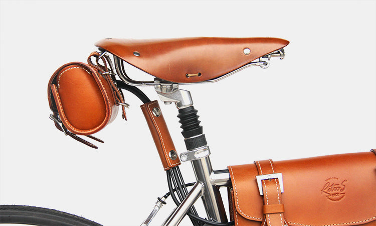 Retro S handmade Genuine Leather E-bike