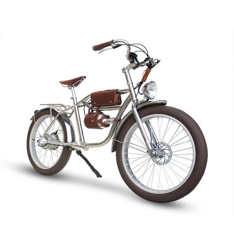 Retro R handmade Genuine Leather E-bike