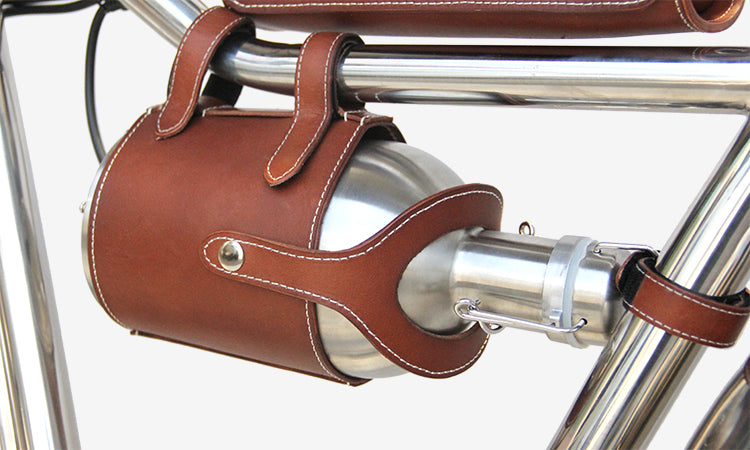 Retro R handmade Genuine Leather E-bike